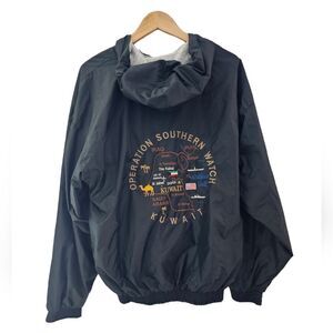 Operation Southern Watch Military Veteran Solider Souvenir Embroidered Jacket XL
